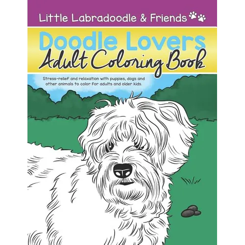 Doodle Lovers Adult Coloring Book