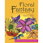 Floral Fantasy Coloring Book