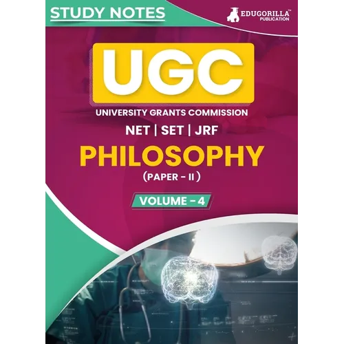 UGC NET Paper II Philosophy (Vol 4) Topic-wise Notes (English Edition) A Complete Preparation Study Notes with Solved MCQs