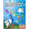 Sea Creatures Coloring Book: Amazing Ocean Animals, Life under the sea, Deep Sea Creatures
