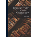 Documents Of Gestalt Psychology
