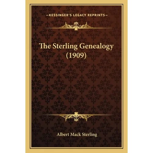 The Sterling Genealogy (1909)
