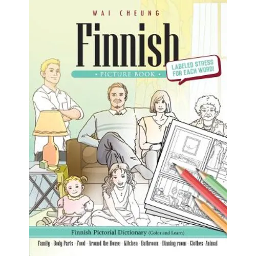 Finnish Picture Book: Finnish Pictorial Dictionary (Color and Learn)