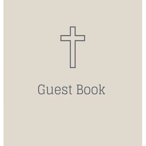 Guest Book for Baptism or Christenings (Hardcover): signing book for baptism or christenings, keepsake, naming cermony, baby dedications, register