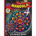 Mandala 4 Coloring Book: Stress Relieving Mandala Designs for Adults Relaxation