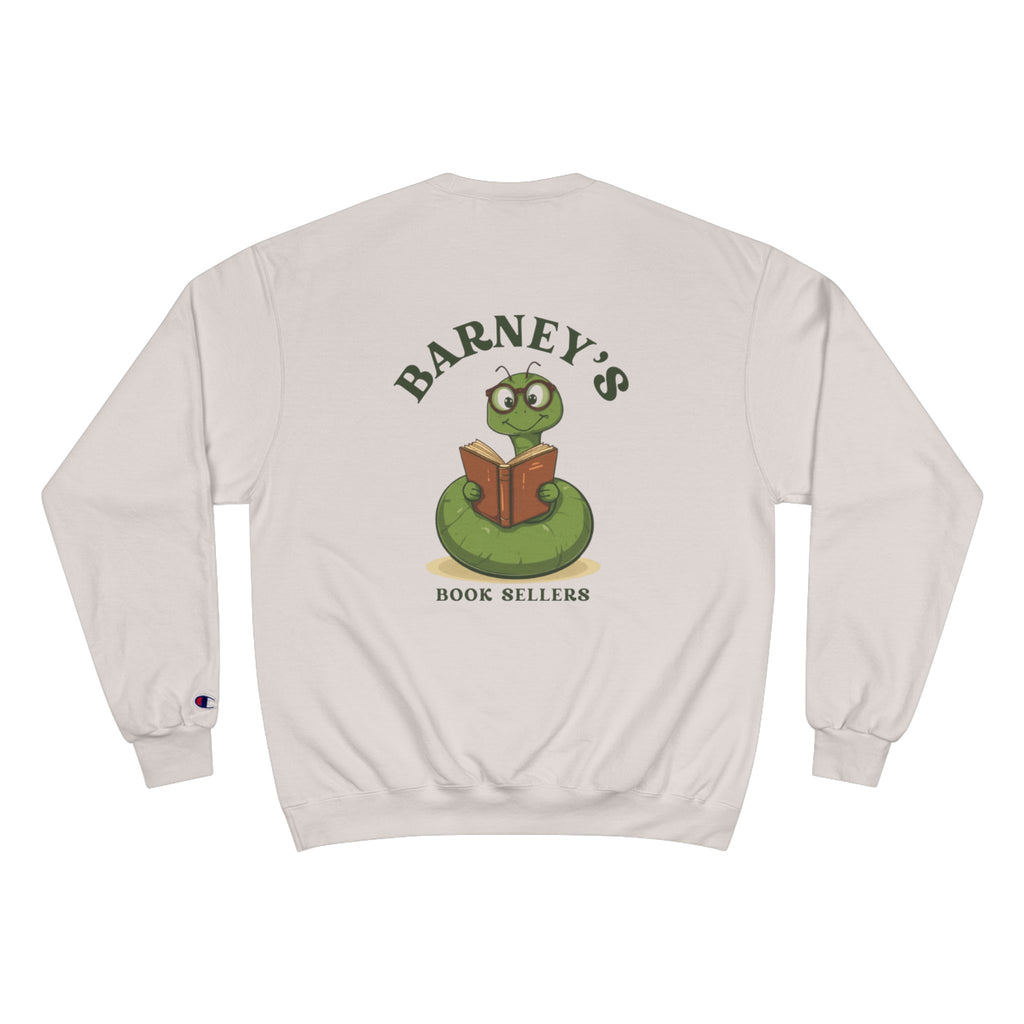 Barney's Book Sellers Sweatshirt — Champion Graphic Crewneck