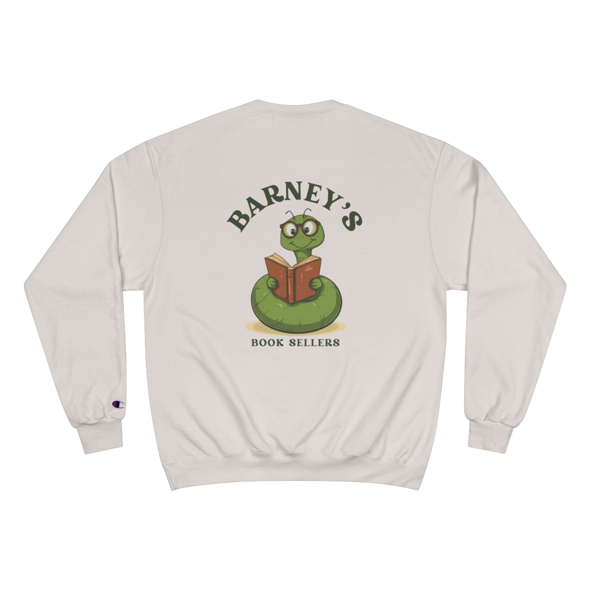 Barney's Book Sellers Sweatshirt — Champion Graphic Crewneck