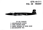 Vintage Aircraft Recognition Card Deck