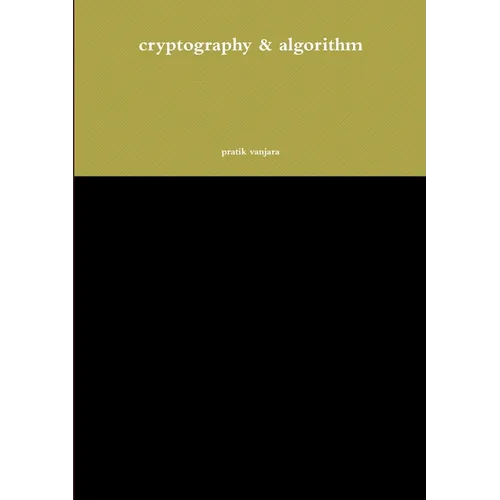 cryptography & algorithm