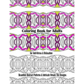 Coloring Book for Adults and Big Kids for Anti-Stress and Relaxation: Beautiful Abstract Patterns and Intricate Ornate Tile Designs