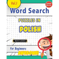 Word Search Puzzles in Polish for Beginners - Awesome! Vol.1 - Delta Classics