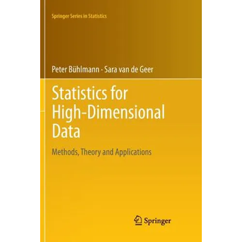 Statistics for High-Dimensional Data: Methods, Theory and Applications