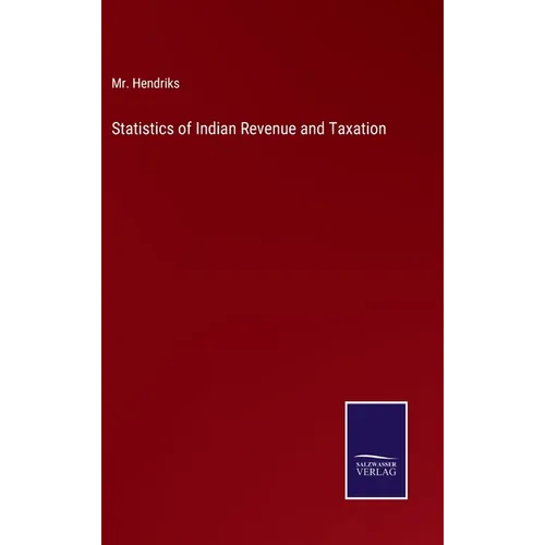 Statistics of Indian Revenue and Taxation