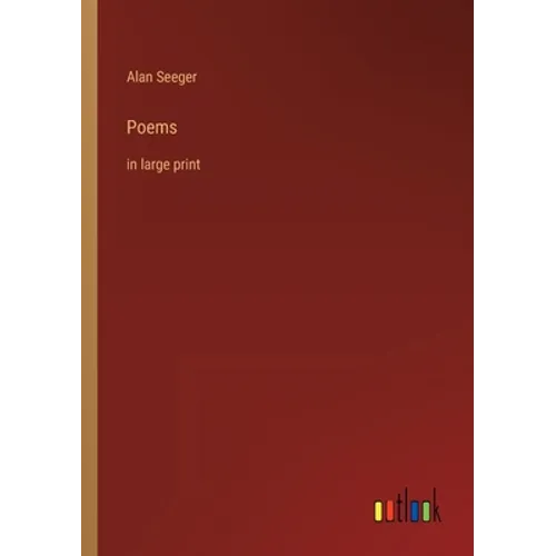 Poems: in large print