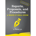 Reports, Proposals, and Procedures