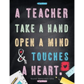 Teacher Appreciation Gifts - A Teacher Takes A Hand, Opens A Mind & Touches A Heart: Teacher Gift For End of Year Gift - Thank You - Appreciation - Re