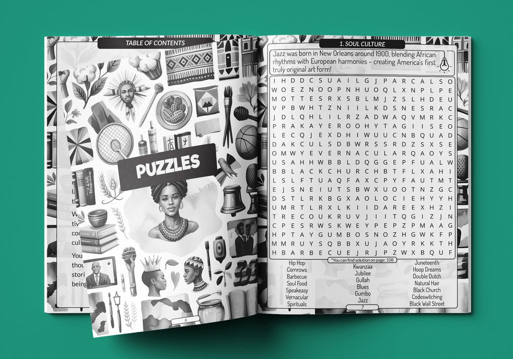 African American Word Search
