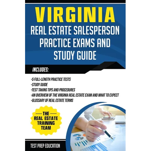 Virginia Real Estate Salesperson Practice Exams and Study Guide