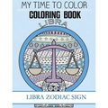Libra Zodiac Sign - Adult Coloring Book