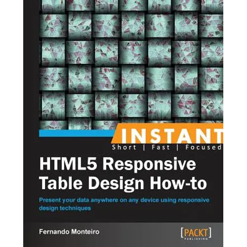 Instant HTML5 Responsive Table Design How-to