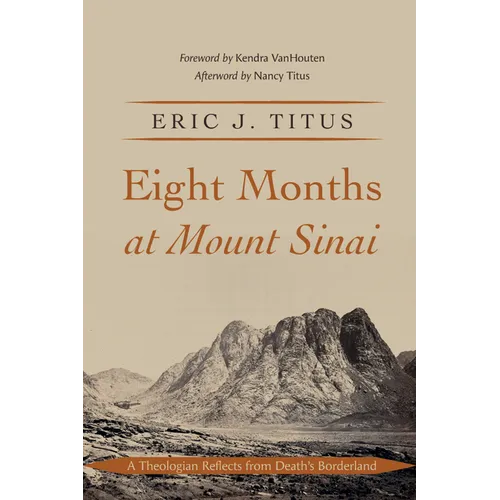 Eight Months at Mount Sinai: A Theologian Reflects from Death's Borderland