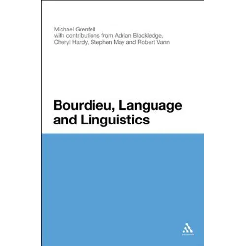 Bourdieu, Language and Linguistics