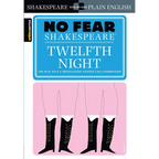 Twelfth Night: No Fear Shakespeare Side-By-Side Plain English - Paperback
