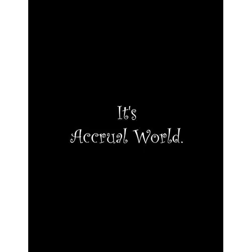 It's Accrual World: Line Notebook Handwriting Practice Paper Workbook