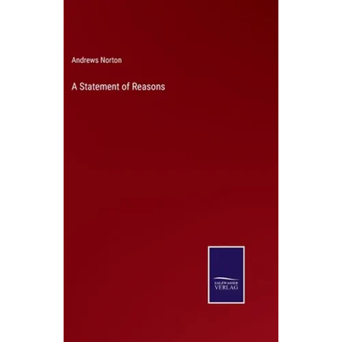 A Statement of Reasons