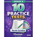 10 North Carolina NC EOG Grade 8 Math Practice Tests: The Ultimate Test Prep Collection with Answer Explanations