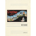 Vintage Lined Notebook Greetings from Washington, DC