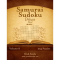 Samurai Sudoku Deluxe - Hard - Volume 8 - 255 Logic Puzzles