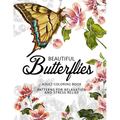 Beautiful Butterflies: coloring books for adults Relaxation (Adult Coloring Books Series, grayscale fantasy coloring books)