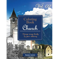 Christian Church: Gray Scale Photo Adult Coloring Book, Mind Relaxation Stress Relief Coloring Book Vol2: Series of coloring book for ad