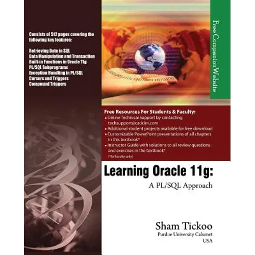 Learning Oracle 11g: A PL/SQL Approach