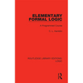 Elementary Formal Logic: A Programmed Course
