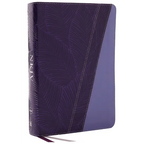 NKJV Study Bible, Leathersoft, Purple, Full-Color, Comfort Print: The Complete Resource for Studying God's Word