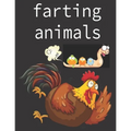 Farting animals: Funny Farting Animals Coloring Book.
