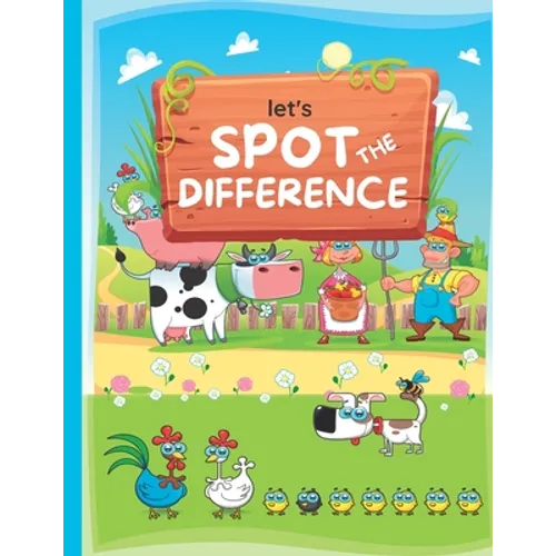 Spot the Differences Kids Activity Book: Fun Activity Book for Kids