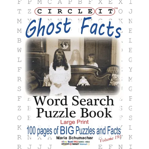 Circle It, Ghost Facts, Word Search, Puzzle Book