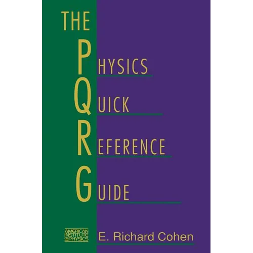 The Physics Quick Reference Guide