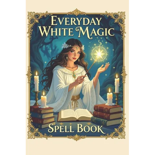 Everyday White Magic Spell Book: A Practical Guide to White Magic, Protection Spells, Manifestation Rituals, Healing Energy, Wiccan Practices, Moon Ma