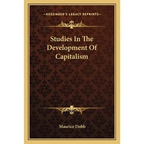 Studies In The Development Of Capitalism