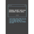 Personal Security Data in an Increasingly Digital World