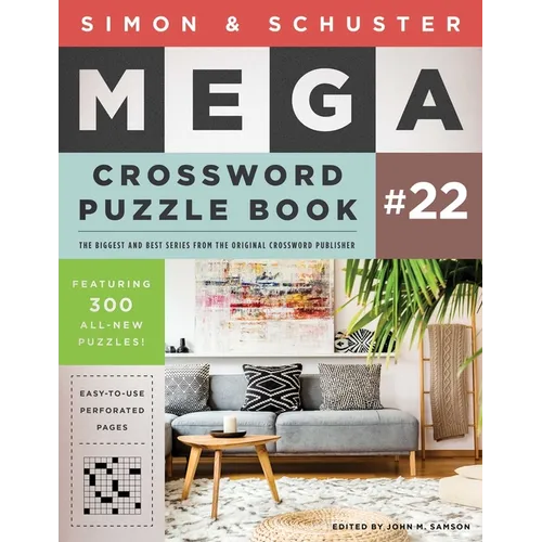 Simon & Schuster Mega Crossword Puzzle Book #22