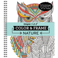 Color & Frame - Nature (Adult Coloring Book)