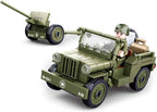 WWII - U.S. Army M38 Jeep With Artillery - Mil-Blox