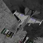 F-18 Hornet Fighter Jet - Mil-Blox