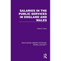 Salaries in the Public Services in England and Wales
