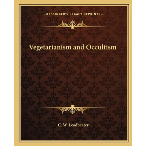 Vegetarianism and Occultism